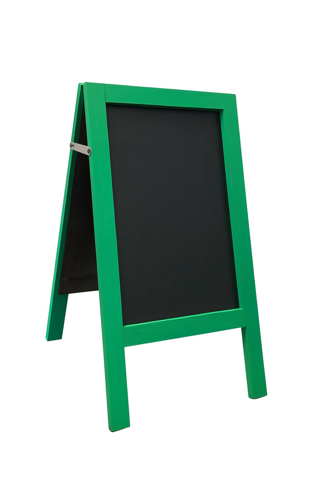 Chalkboard Pavement Sign – Double Panel A-Board | Vibrant Colour Frame | Easy-Clean Panels for Liquid or Traditional Chalk | 42 x 80cm | Waterproof & Portable (Mint Green)