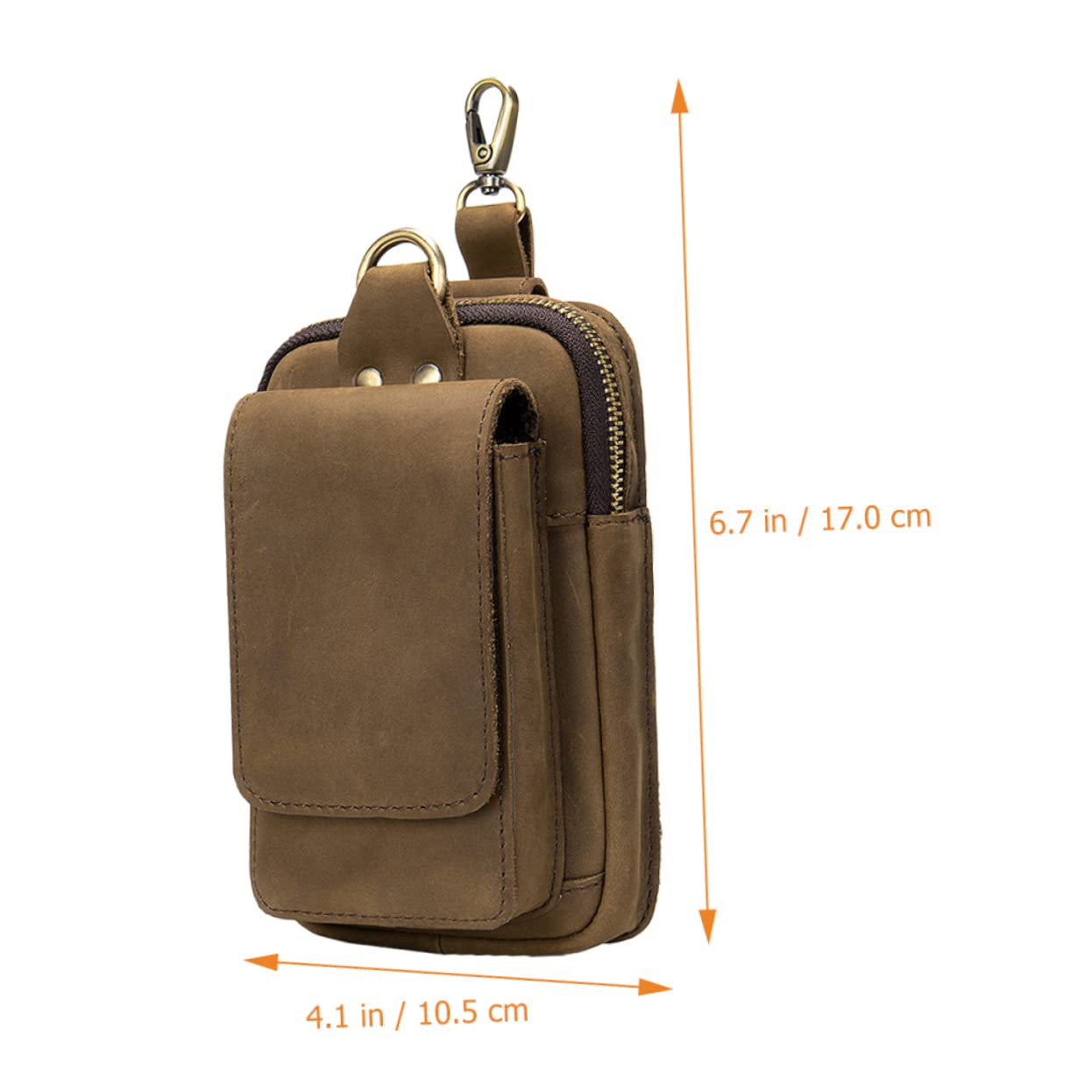 Stylische Gürteltasche aus Pu für Handy mit Praktischer Halterung für Outdoor Abenteuer und Reiten Multifunktional und Robust für Herren