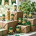 ZOEUJOD 12Set Mini Leprechaun Figurine Toys Small Thiny Leprechaun Trap Figurines Toy for St. Patrick's Day Party Favor Gift