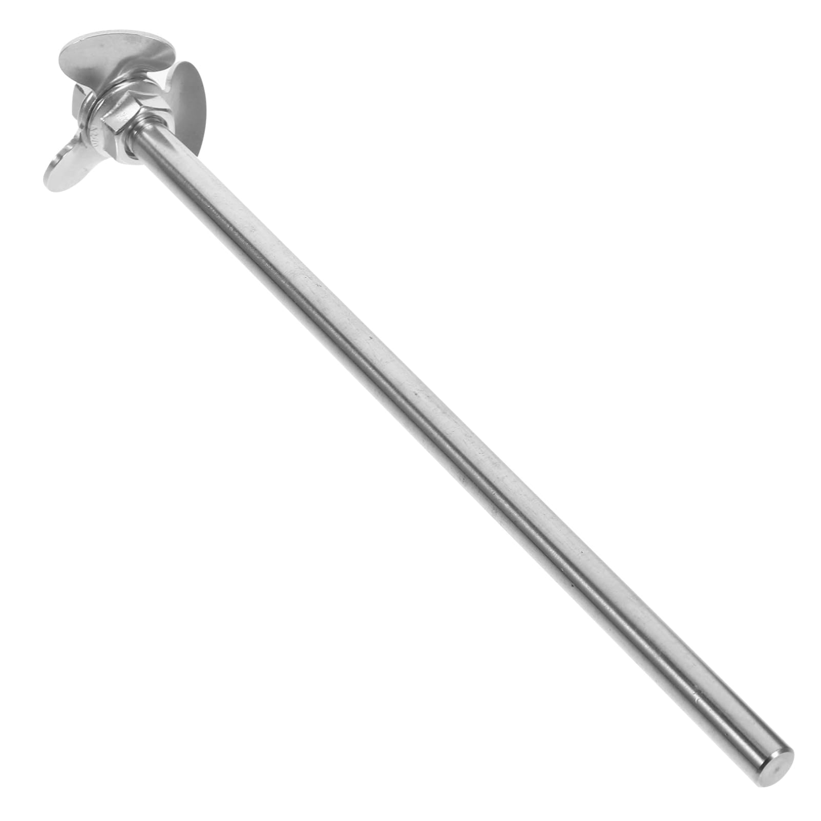 Gatuida 3ensembles Set De Stir Et Rod Inoxydable Pour Expériences De Chimie Outil De Mélange De Laboratoire Pales Sans Tige Tige Avec Écrous