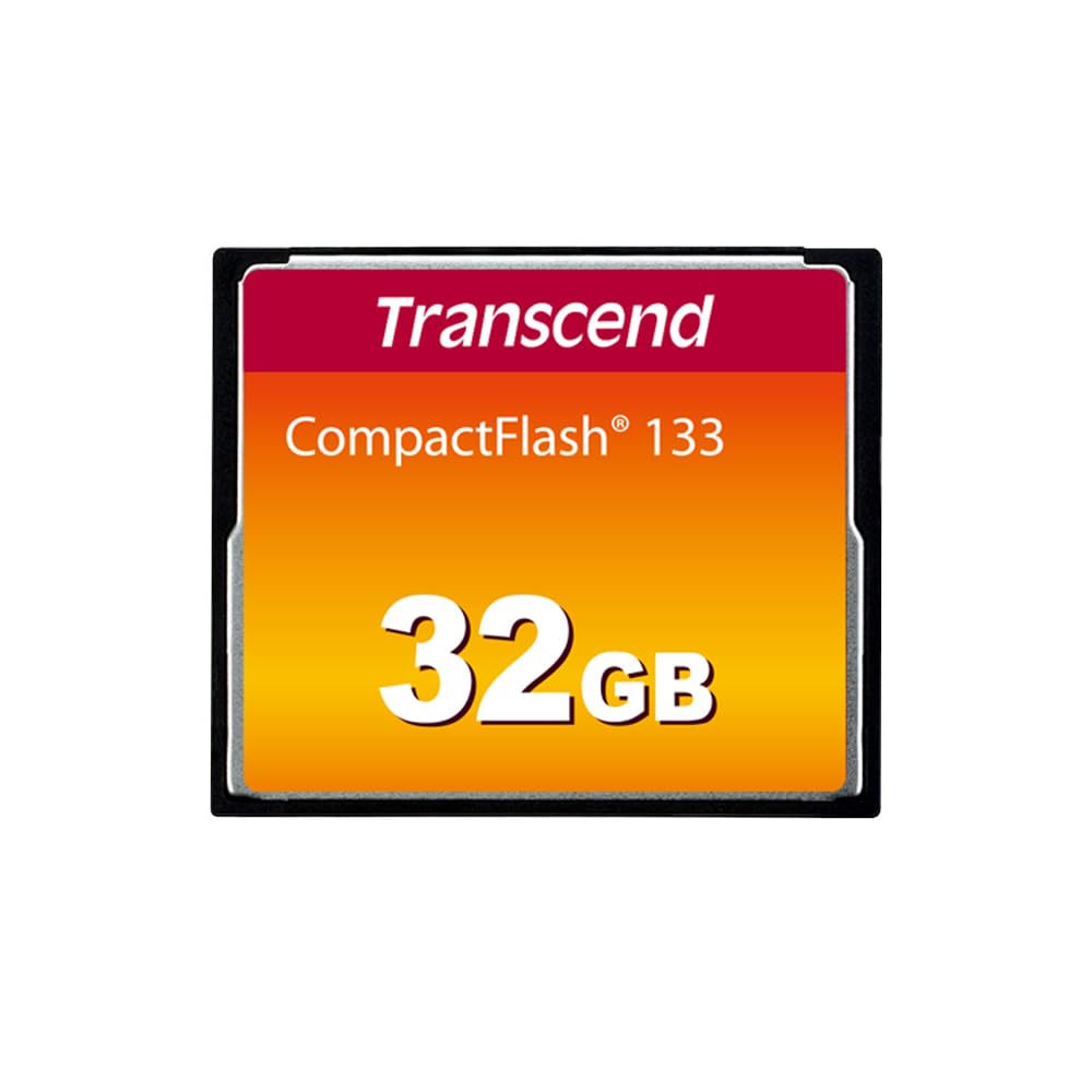 Transcend 32GB CompactFlash Memory Card 133X (TS32GCF133)