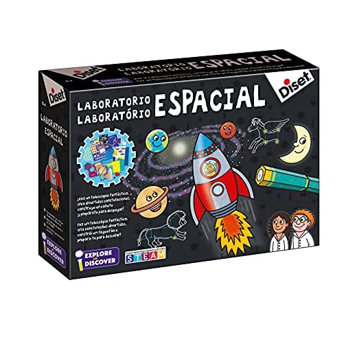 Diset - Laboratorio espacial, Juego Educativo científico en el que se aprenderá sobre el mundo de las constelaciones y el sistema solar para niños a partir de 6 años