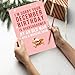 Huameigf Funny December Birthday Card for Women Men, Lovely Christmas Birthday Card Gift for Him Her, Sweet Xmas Card for Friends, I Am Sorry Your December Birthday Is Overshadowed