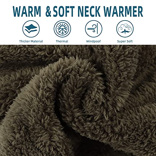 Image of JANGANNSA Fleece Kids Scarf - Warm Winter & Autumn Neck Warmer for Boys & Girls 1-6Y