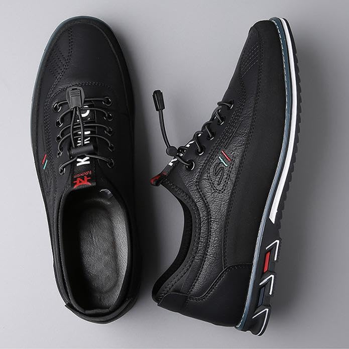 Men's Oxford Dress Shoes - Casual Dress Shoes for Men, Fashion Lace-Up Walking Sneakers2