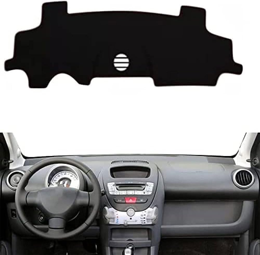 ZhangXD Car Dashboard Cover for Peugeot 107 2005-2014