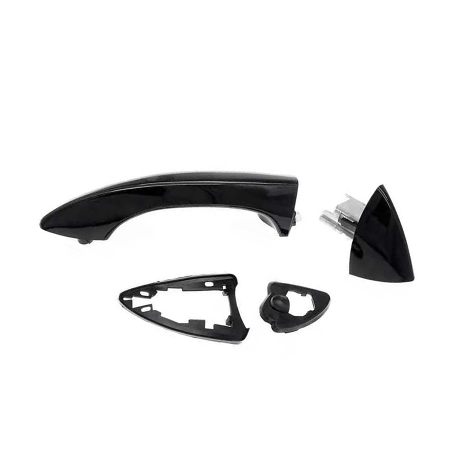 Lsdsaaza Rhd Rear Left Sliding Exterior Handle For Bmw X5 E53 2000-2006 Outside Door Handle Rhd Car Exterior Handles 51218243618 51218257738(Rhd Rear Left)