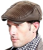 REGALO PERFECTO: los sombreros están bien hechos y tienen un diseño clásico. Si buscas regalos para familiares o amigos, son una gran opción. Un sombrero de vendedor de periódicos retro, consiga uno como regalo de Acción de Gracias, Navidad y Año Nuevo para su familia, amigos y amantes, compártelo con su ser querido.