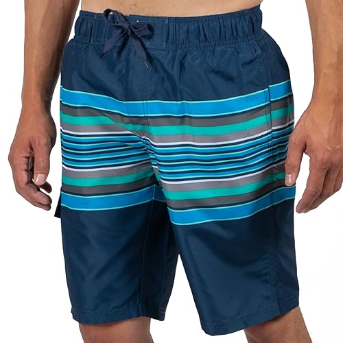 Image of Kanu Surf Men's Wade Mens Swim Trunks Quick-Dry Swim Shorts Men, 5.5 - 9 Inch Inseam (Regular & Extended Sizes)