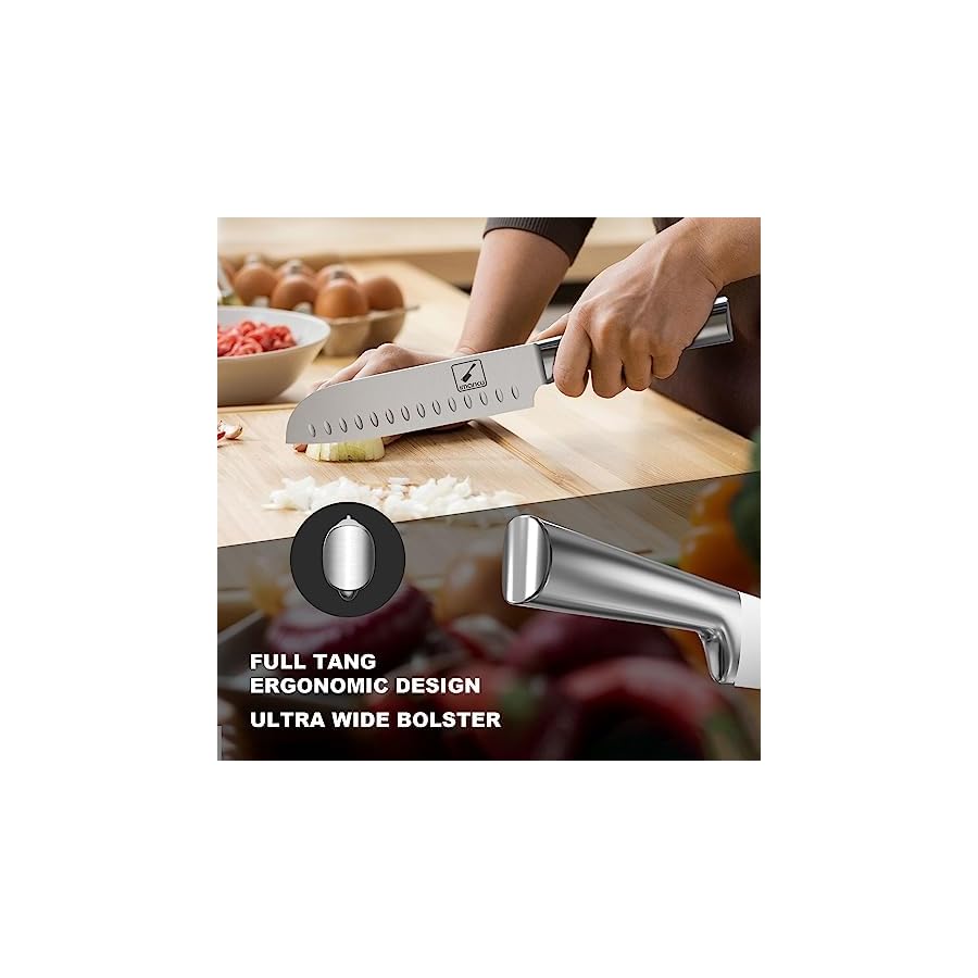 Knife-Set-imarku-15PCS-Kitchen-Knife-Set-Japenese-High-Carbon-Stainless-Steel-Knives-Set-for-Kitchen-Dishwasher-Safe-Ulltra-Sharp-Professional-Chef-Well-Balance-Knife-Block-Set-Black imarku Knife Set - 15PCS Kitchen Knife Set Japanese High Carbon Stainless Steel Knives Set for Kitchen, Dishwasher Safe Chef Well Balance Knife Block Set, Best Christmas Gifts for Women Men, Black