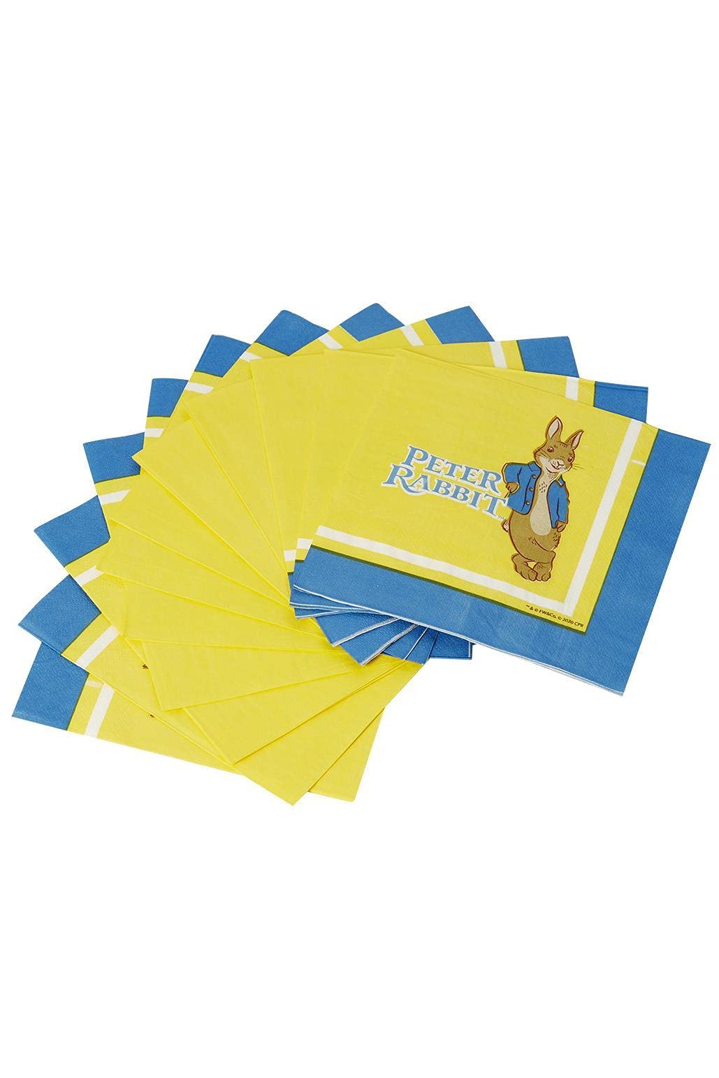 SmiffysPeter Rabbit Movie Tableware Party Plates x8 23cm Diameter, Officially Licensed Peter Rabbt Movie Fancy Dress, Child Peter Rabbit Dress Up Party Goods