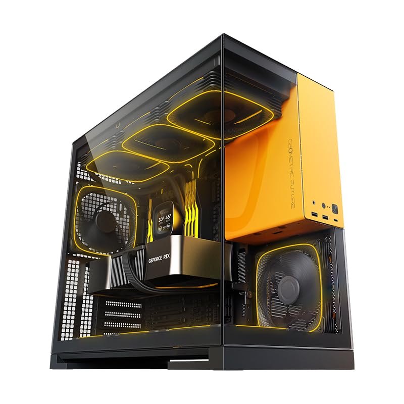 Amazon.com: Geometric Future M5 Tempered Glass Mid Tower, E-ATX