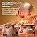 INIA 7-in-1 Red Light Therapy for Face and Neck Gua Sha Facial Massager Tool Device with Thermal and Cryo Mode for Puffiness & Firming Skincare Tool