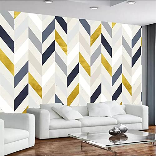 Pegatinas Decorativas Pared Infantil Retro Nostalgic Abstract Geometric 140X70CM 3D Personalizados Wallpaper Niños Niños Dormitorio Sala De Estar Decoración Cover