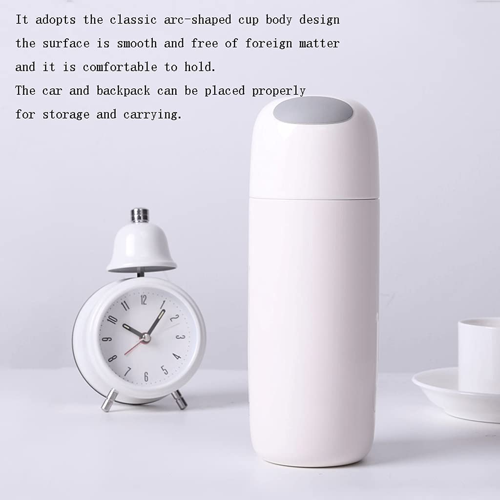 Vakuumisolierte Wasserflasche Wärmeisolierte Wasserflasche 316 Edelstahl Große Kapazität 450 Ml 15,2 Oz Thermos (Color : Pink)