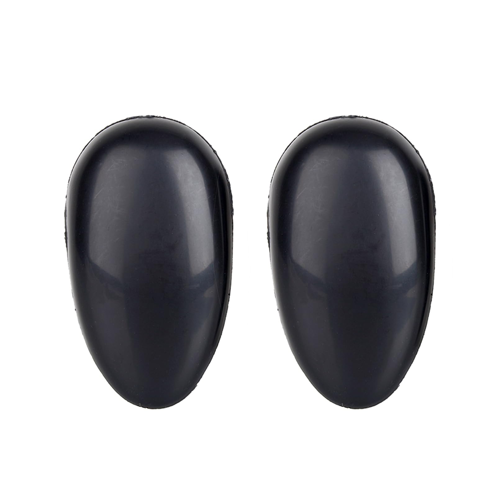 FILFEEL Protezione per le orecchie parrucchiere, 2 pezzi in silicone per salone di parrucchiere, auricolari in gomma morbida nera professionale per tinture per capelli