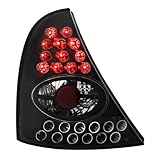 Dectane RR01LLB Montaje de Luces Traseras LED, Color Negro