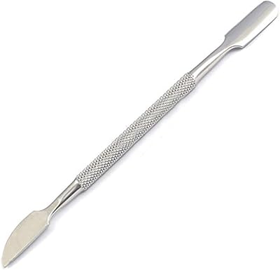 CUTICLE PUSHER AND CUTTER - PROFESSIONAL GRADE STAINLESS STEEL CUTICLE REMOVER AND CUTTER - DURABLE MANICURE AND PEDICURE TOOL - FOR FINGERNAILS AND TOENAILS - BY PRECISE CANADA