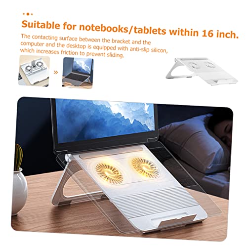 Soporte para Laptop con Ventiladores y Base Antideslizante miniatura 2