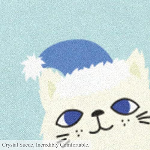 Chats mignons tapis ronds isolant thermique doux pour chambre d'enfant - 7