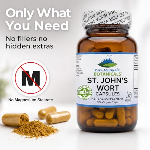 Pure Mountain Botanicals Organic St. John's Wort