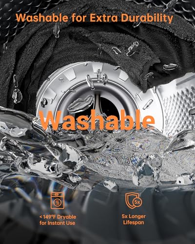 Jartoo Cobertor Elétrico Aquecido Nano, Xale Aquecido Portátil Lavável - 24 V Seguro E Ecológico, Aq