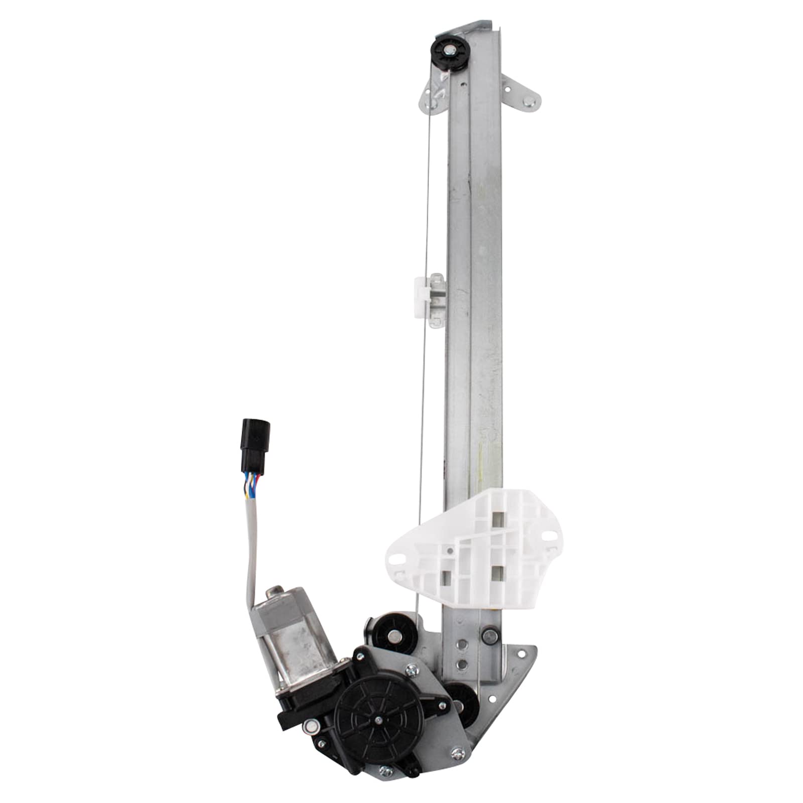 TRQ Front Driver Side Power Window Motor and Regulator Assembly One Touch Anti Pinch Compatible with 2018-20 Honda Accord