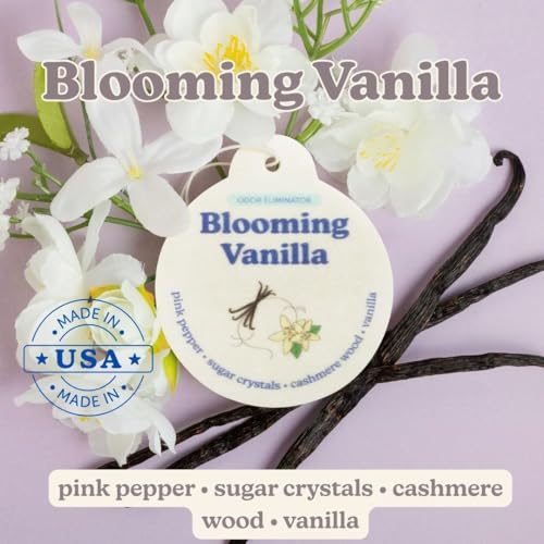 Image of Happy Wax Odor Eliminating Car Charms 4-Pack - Includes: Blooming Vanilla, Golden Citrus, Sugared Fruit, Teakwood Trails