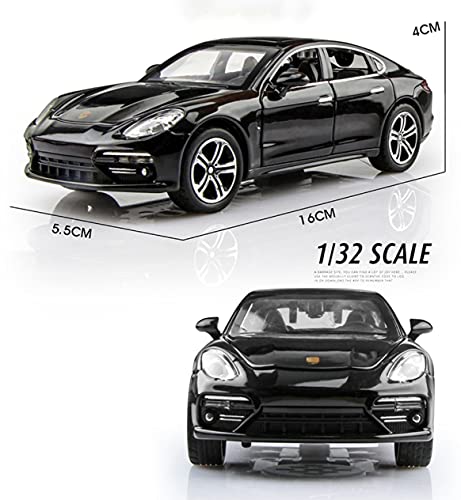 Image of Magicwand 1:32 Scale Die-Cast Metal Panamera Car【Colors as Per Stock】 with 6 Openable Doors and Pull Back Action,Blinking Headlights & Tail Lights 【Pack of 1】