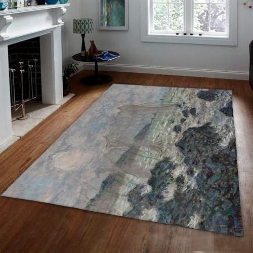 Tapis non perte lavable résolvant les glissades dans le salon - 2