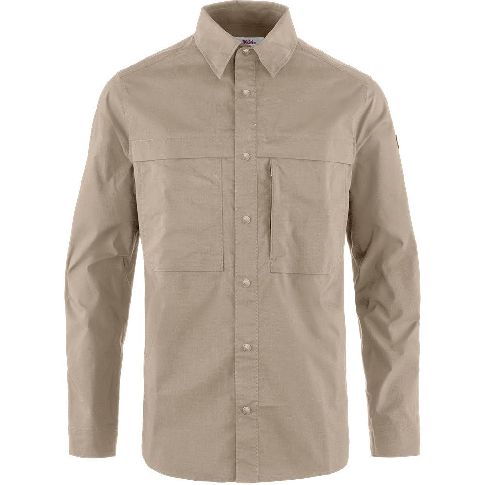 Fjällräven Men's Fossil Fjallraven 12600194-118 Abisko Trail Shirt Ls M Shirt Size M