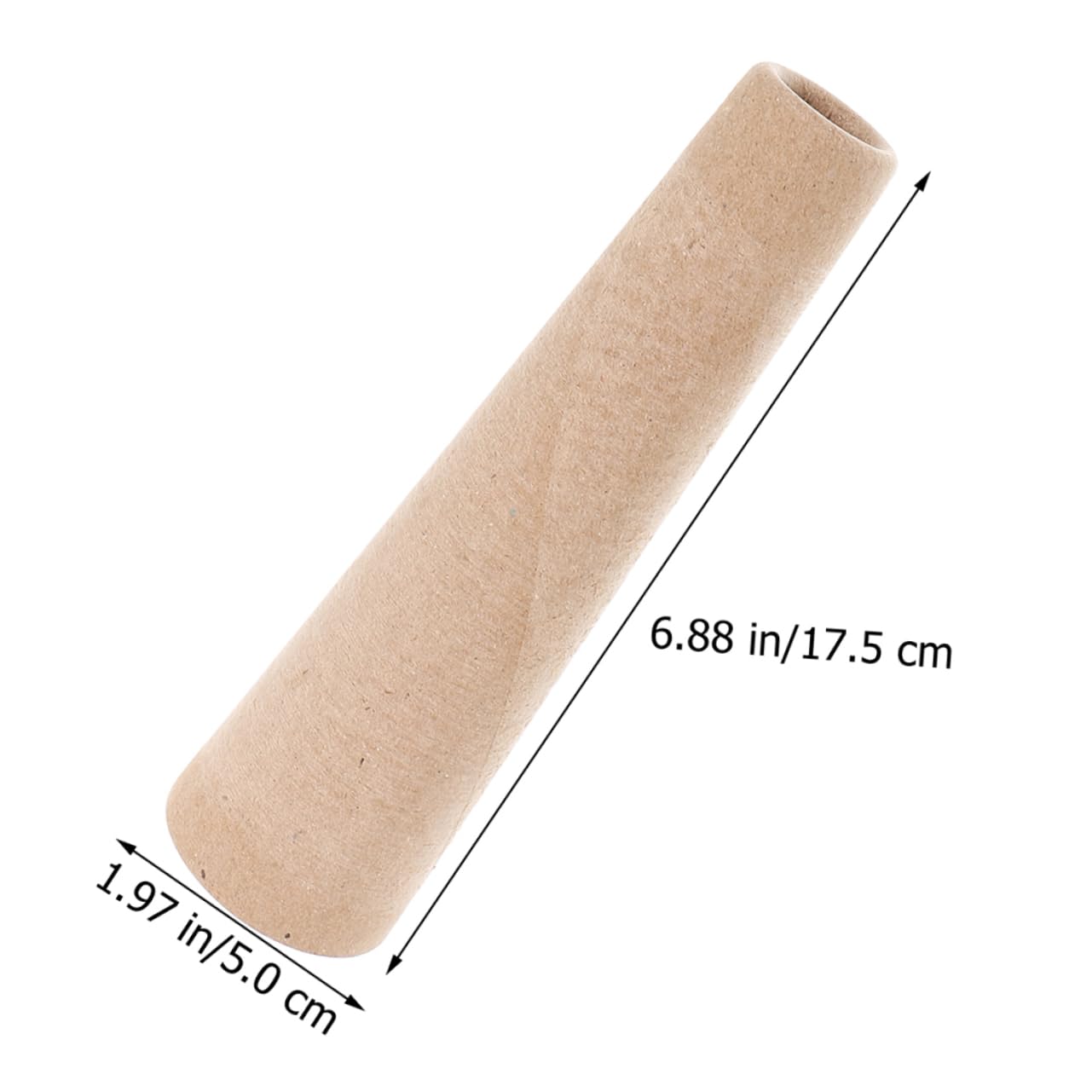 HOMSFOU DIY Knitting Machine Replacement Yarn Winding Tubes 12pcs Paper Cones Precision Winding Textile Industry Tools