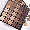 Matte-and-Shimmer-Eyeshadow-Palette-Vodisa-25-Long-Lasting-Blendable-Warm-Eye-Shadows-Glitter-Makeup-Kit-Make-Up-Brushes-Set-Nude-Smoky-Waterproof-Beauty-Cosmetics-High-Pigment-Powder-Pallet-25B Vodisa Nude Neutral Eyeshadow Palette, Matte and Shimmer Eye Shadows Long Lasting Blendable Eyeshadow with Makeup Brushes Set Warm Brown Waterproof High Pigment Powder Pallet 25B