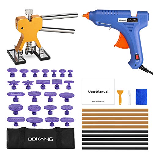 BBKANG Paintless Dent Removal Repair Tools kit - 41Pcs Car Dent Puller Kit