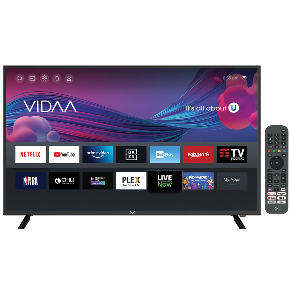 TV Smart Majestic SM19 V1 19" LED HD - VIDAA, Wi-Fi, DVB-T2/S2, Doppia Alimentazione - Foto 11