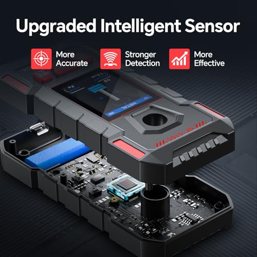 GOTMEET Rechargeable Stud Finder Wall Scanner Tool