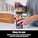 Ninja BC151PR Blast Portable Blender, Cordless, 18oz. Vessel, Personal Blender-for Shakes & Smoothies, BPA Free, Leakproof-Lid & Sip Spout, USB-C Rechargeable, Dishwasher Safe Parts, Passion Fruit