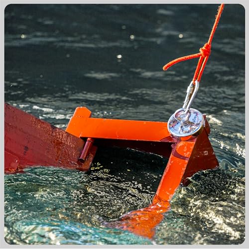 MAGFISHION Magnetfischen Set - 100 KG - Ø50mm - Neodym Magnet mit Seil (20M) & Handschuhe - Magnet Fischen Angel - Ösenmagnet - Fishing Magnetangel - Magnetangeln Set