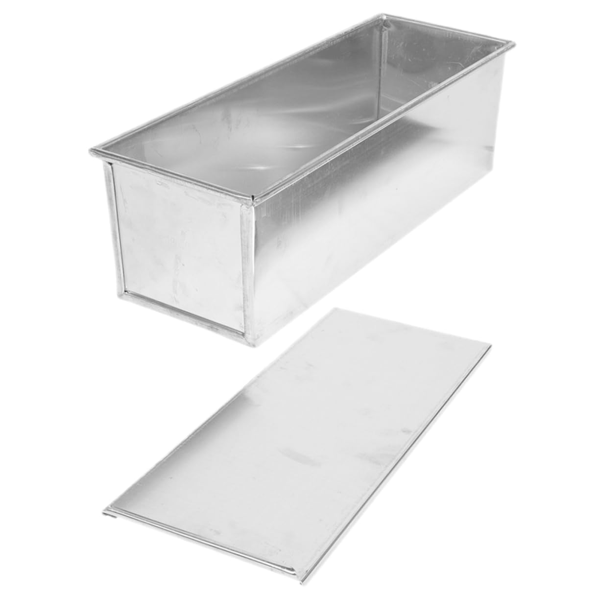 Alipis 4piezas Molde Para Hornear Pan Rectangular Antiadherente Tapa Utensilios De Repostería Para Cocina y Panadería Para Hacer Pan y Tostadas