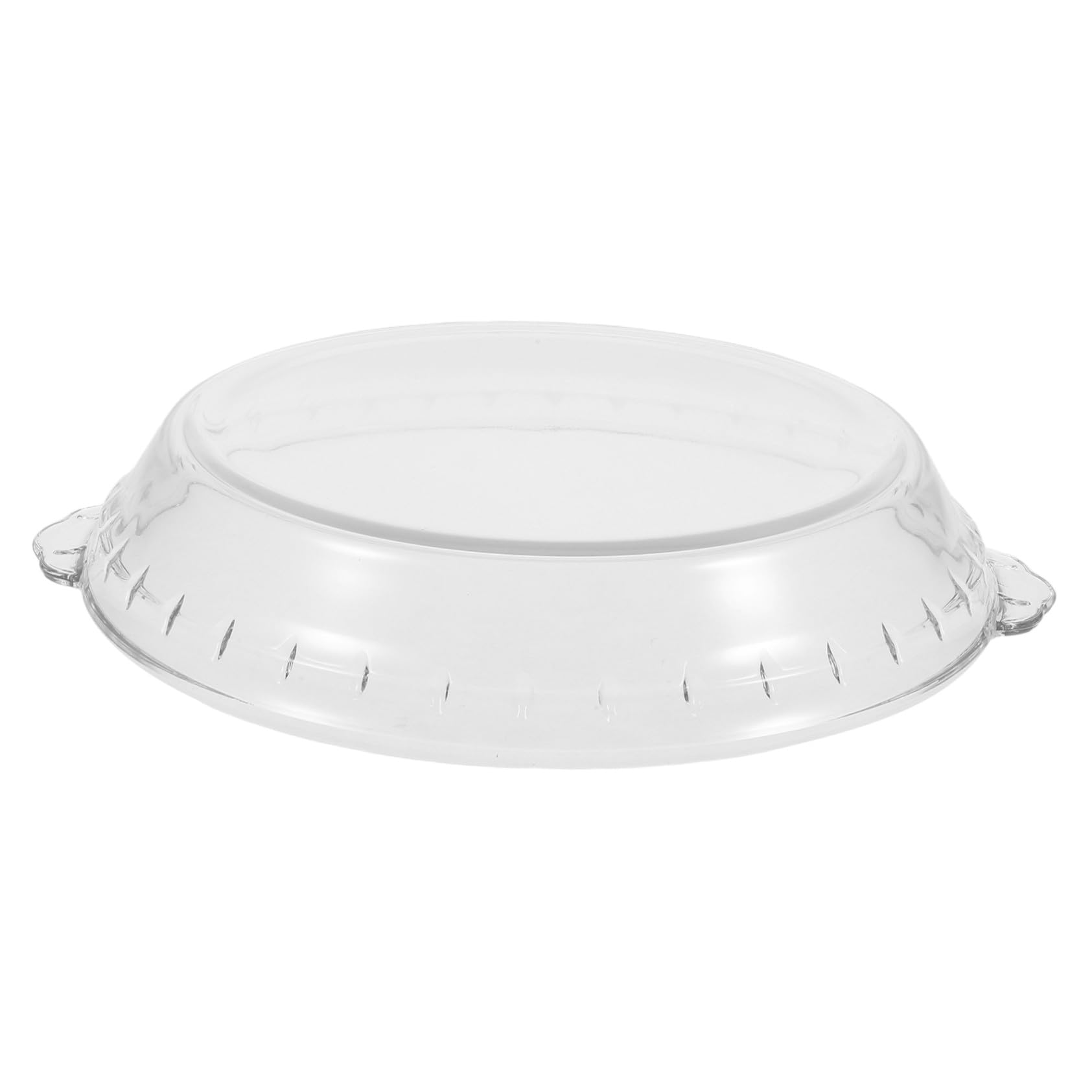 Tapa de Vidrio Resistente y Versátil para Microondas y Horno para Cocinar al Vapor y Hornear Platos