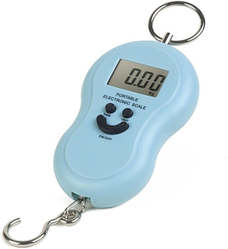 Tempo di saldi 40 kg digitális hordozható bőröndmérleg horoggyel