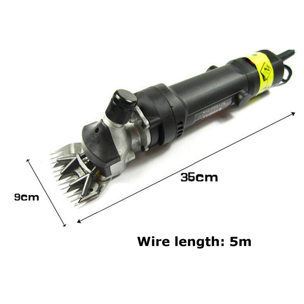 Tosatrice Per Pecore LANXIAO 1000W Professionale - 6 Velocità, Lame Diritte, Custodia Trasporto - Foto 11