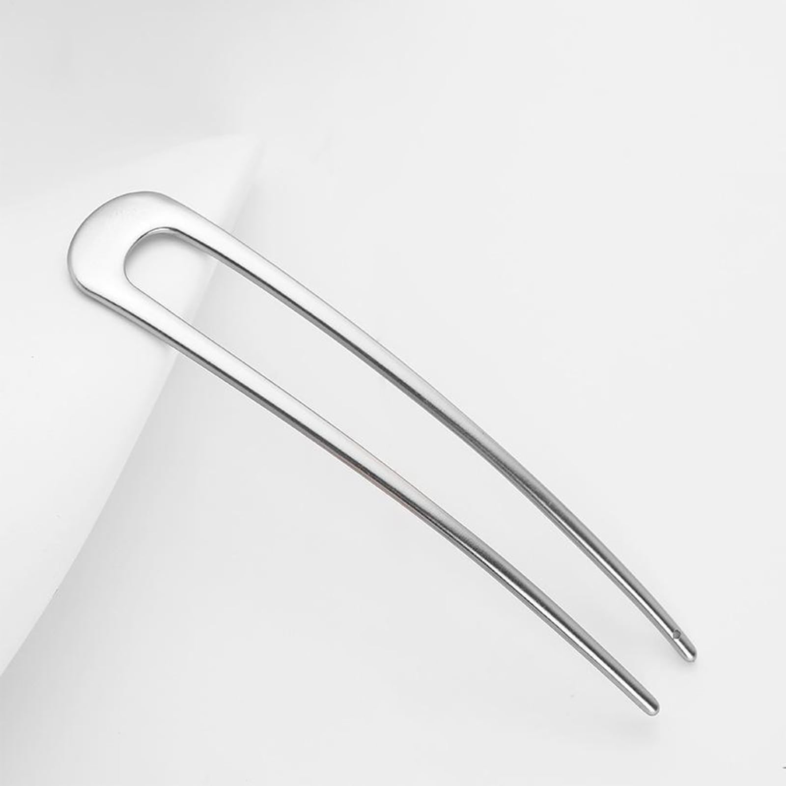 2 Pcs U Shape Hair Pins Chignon Pin Metal Hair Sticks Vintage Hairpin Holder Hair Clip Pin French for Women Girls - Image 4
