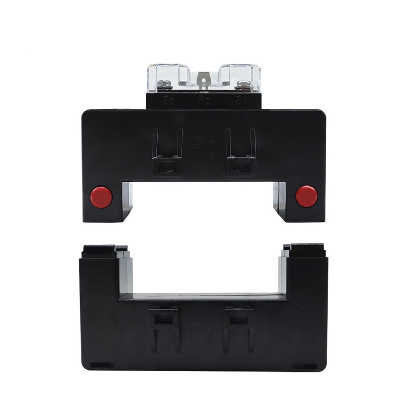 PXQCHAVLN Split Type Current Transformer Button Fixed Square Hole 50-60HZ 1000A/5A for Electrical Energy Meter Sensor(1000A)