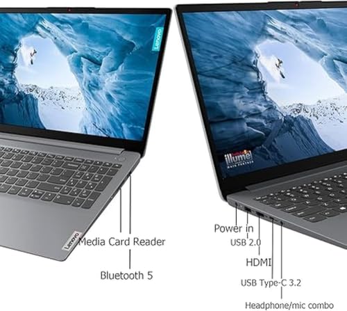 Image of Lenovo IdeaPad Business & Student Laptop Computer | 15.6 Inch FHD | Intel 12th Gen 10-Core i5 CPU | 16GB RAM, 512GB PCIe SSD | Intel Iris Xe Graphics | WiFi 6 | SD Card Reader | Copilot AI | Win 11
