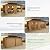 YITAHOME 12x20 Outdoor Wooden Gazebo Heavy Duty Double Roof Hardtop