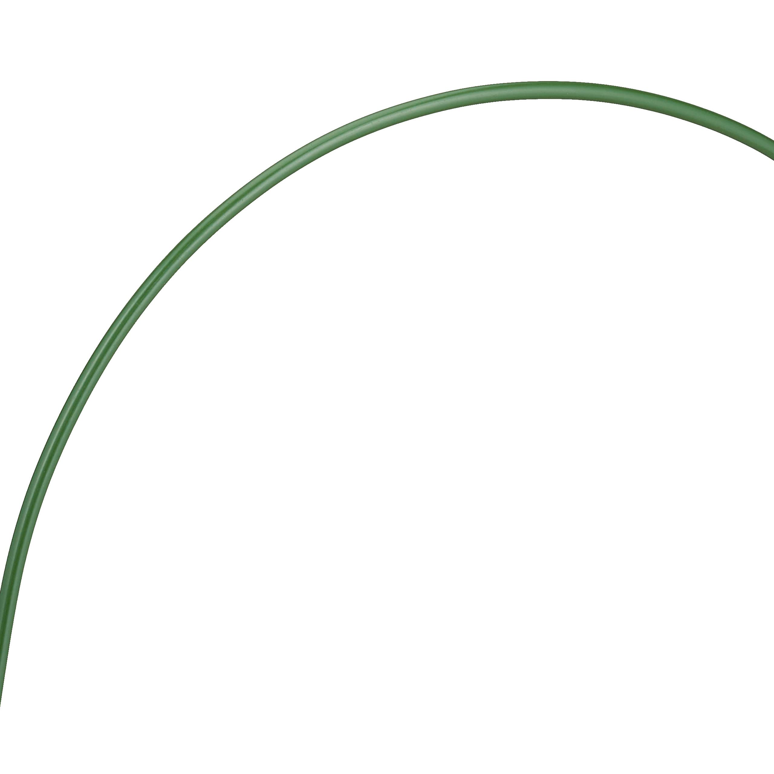 Relaxdays Lot de 6 Arches de Serre-Tunnel, protège Vos Plantes, H x L : 60 x 62 cm, résistant aux intempéries, Vert