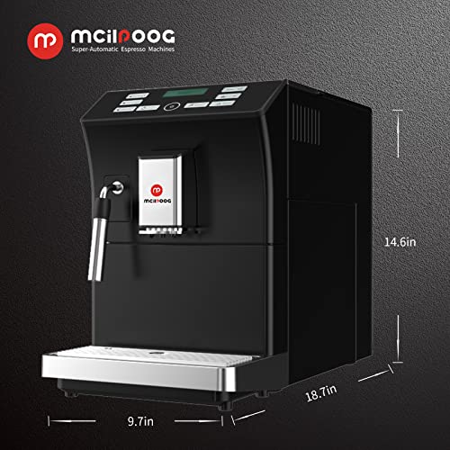 Mcilpoog WS-201 Kaffeevollautomat mit Milchsystem, Espressomaschinen vollautomatisch mit Smart Touch Screen zum Brühen von 16-Kaffeegetränken – Bild 7