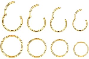 Surgical Steel Cartilage Hoop Earrings