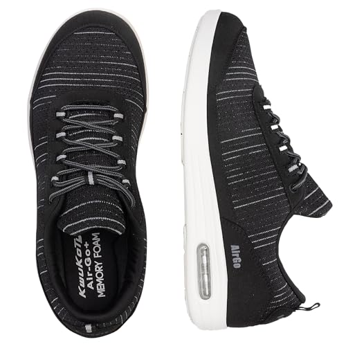 Men's Wide Fit & Orthopedic Support | Lightweight Memory Foam Cushioned Running and Walking Shoes | Comfortable for Everyday Wear